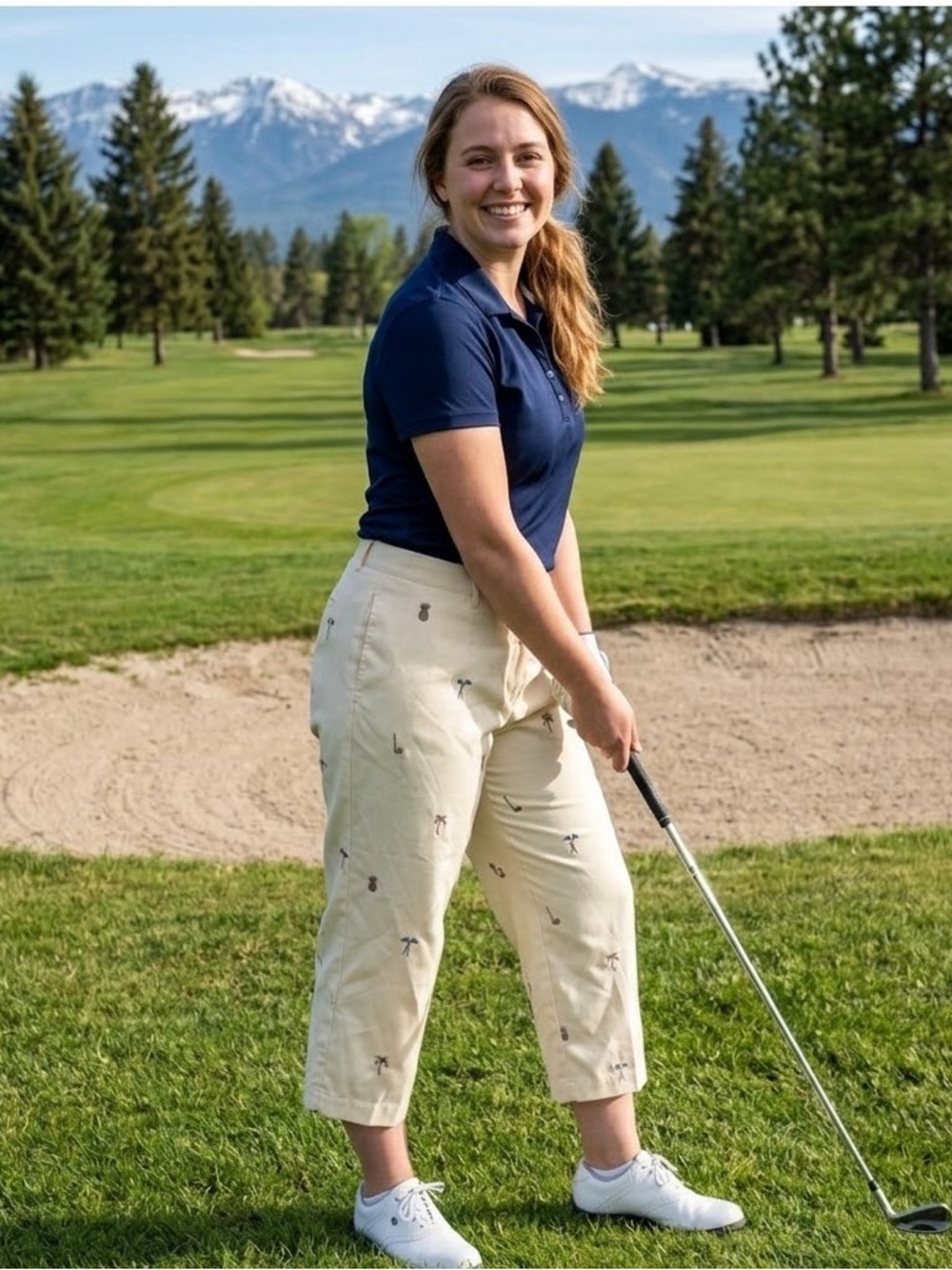Vintage Coral Bay Golf Capris
